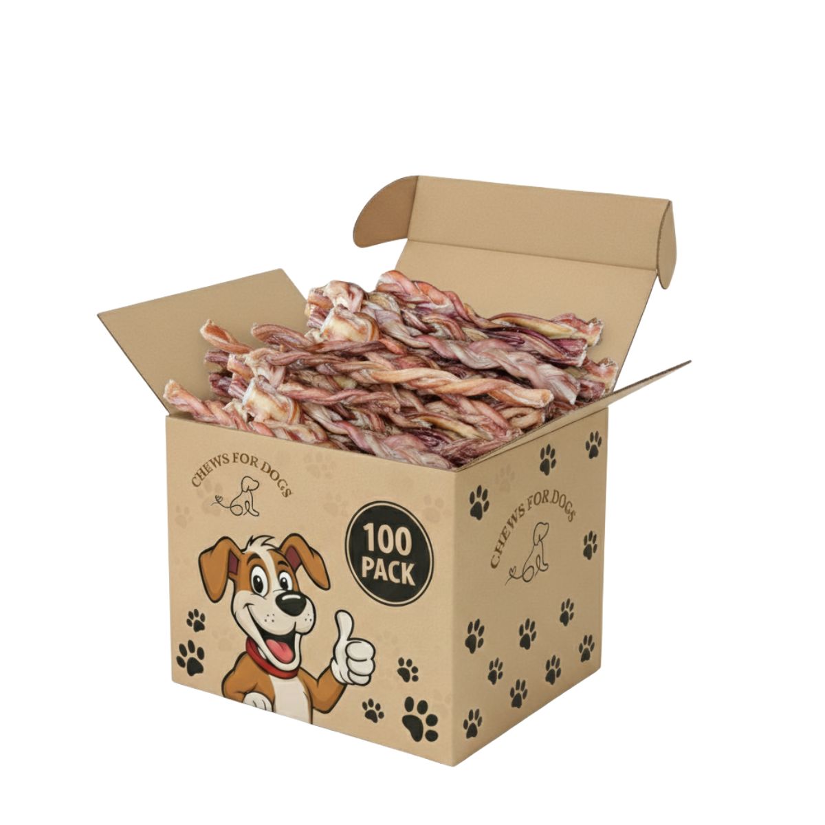 12 Inch Jumbo Braided Bully Sticks